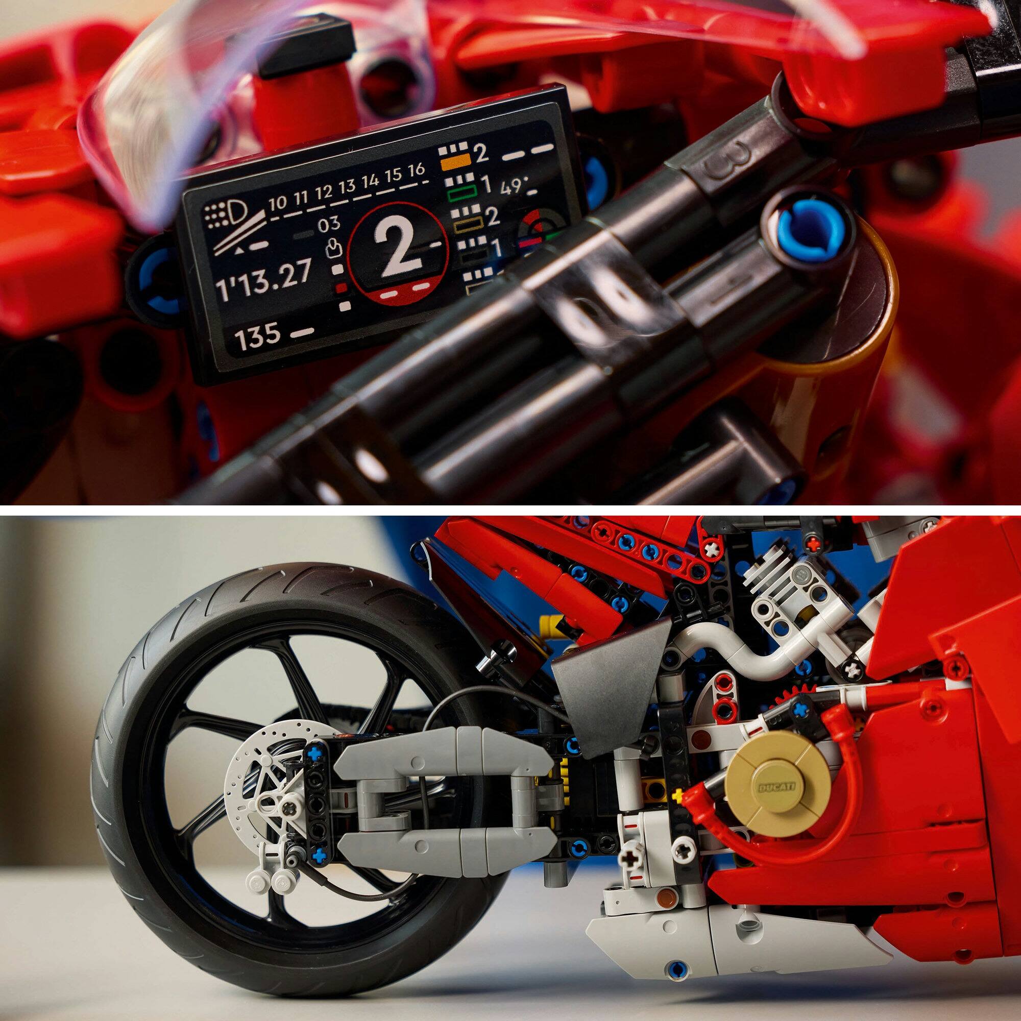 LEGO® Technic™ Ducati Panigale V4 S Motorcycle Model Building Set 42202